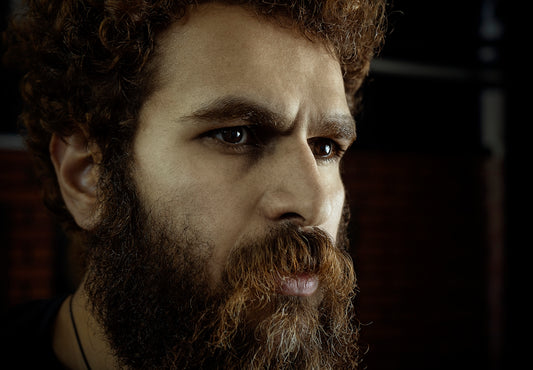 man with beard and mustache
