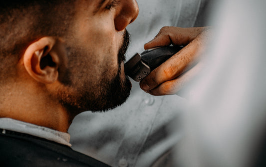 a man with a beard and mustache