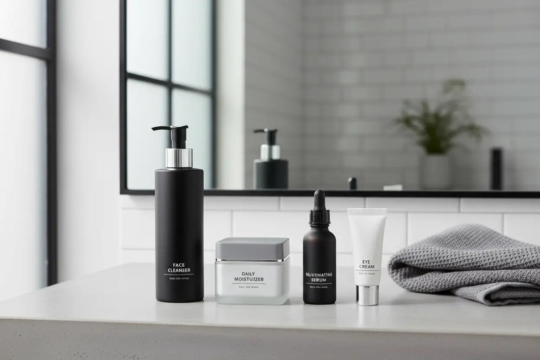 Routine skincare homme 