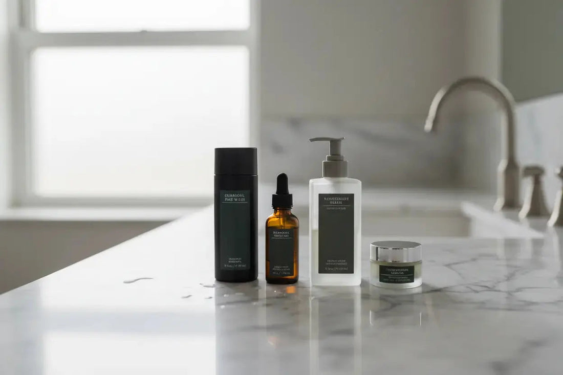 routine barbe homme