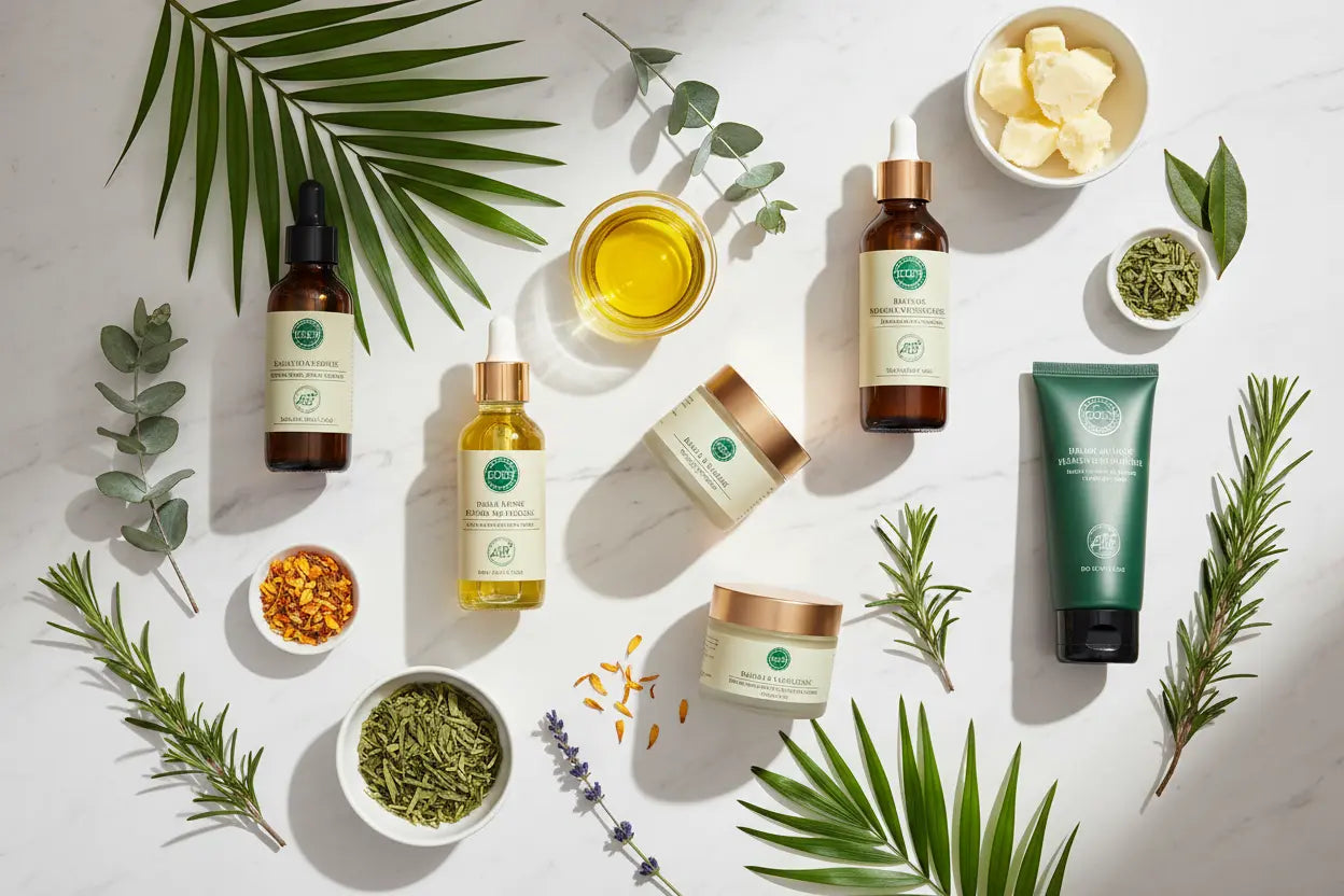 Les bénéfices des ingrédients d'origine naturelle dans les produits certifiés ECOCERT pour homme