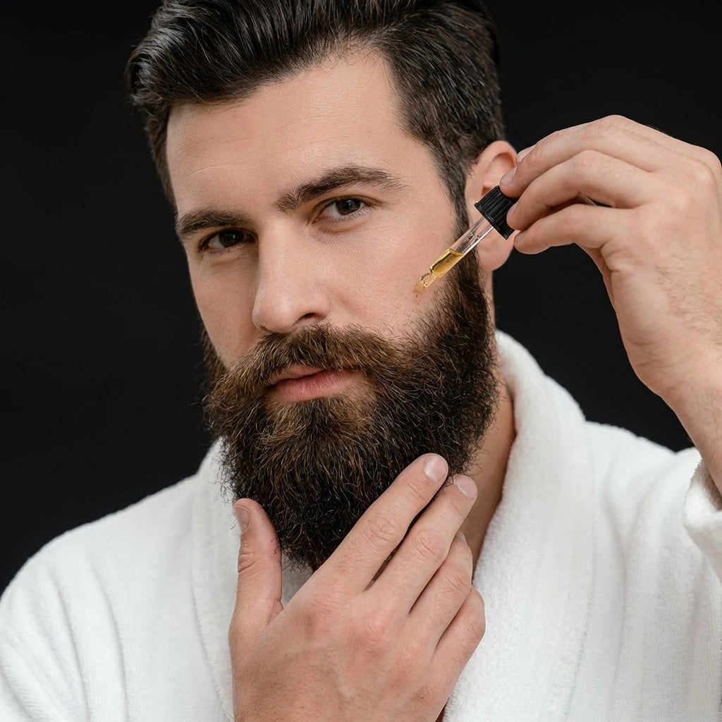 Serum de densite pour barbe-utilisation Image