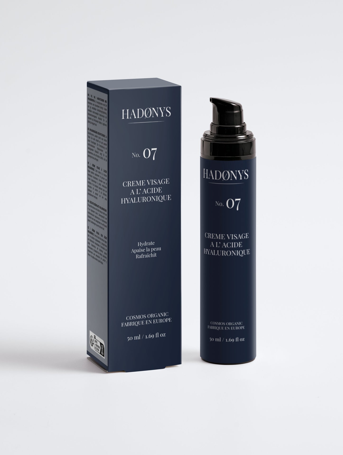 Crème visage à l'acide hyaluronique Hadonys
