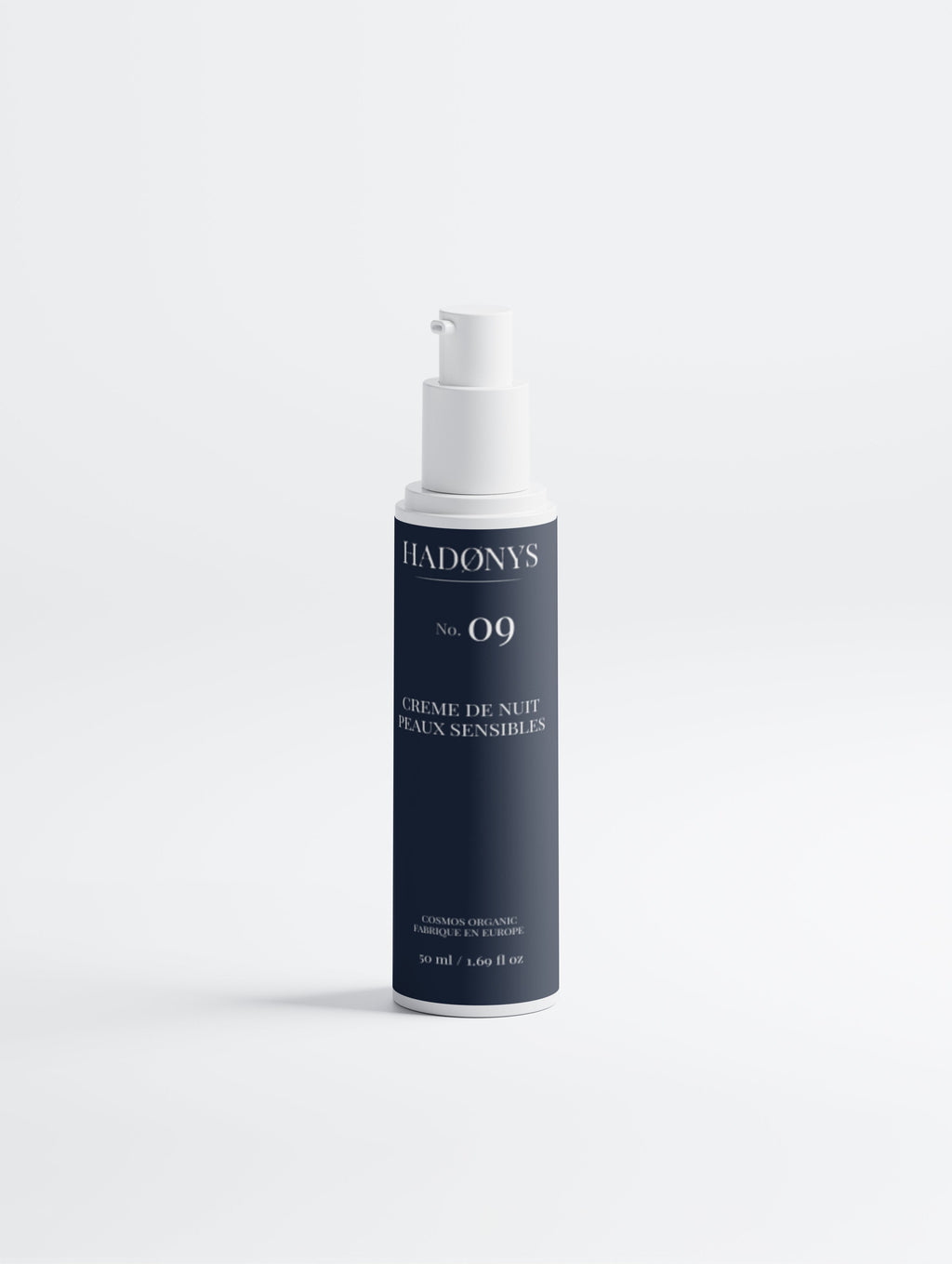 Crème de nuit pour peaux sensibles, sans parfum Hadonys