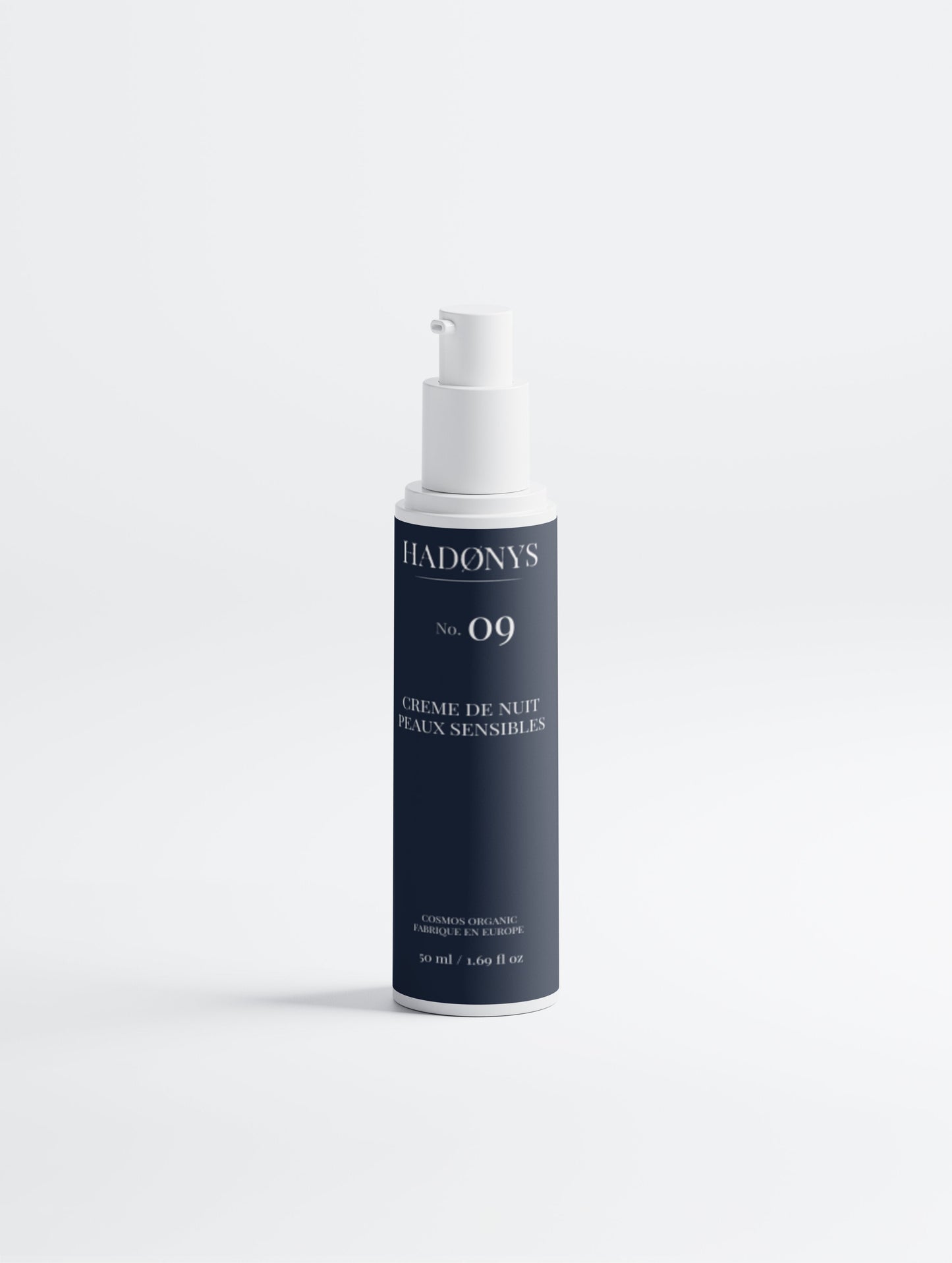 Crème de nuit pour peaux sensibles, sans parfum Hadonys